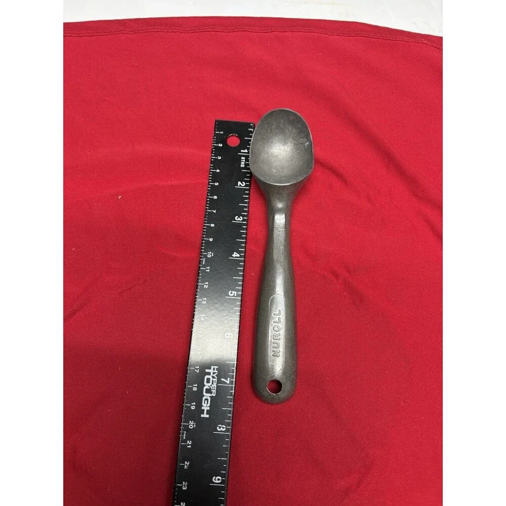 Vintage Nuroll Ice Cream Scoop Maumee Ohio USA Cast Aluminum Pat. D-184076